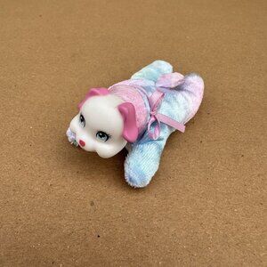 Puppy Surprise Baby Tie-dyed Rainbow Plush Stuffed Animal 3”